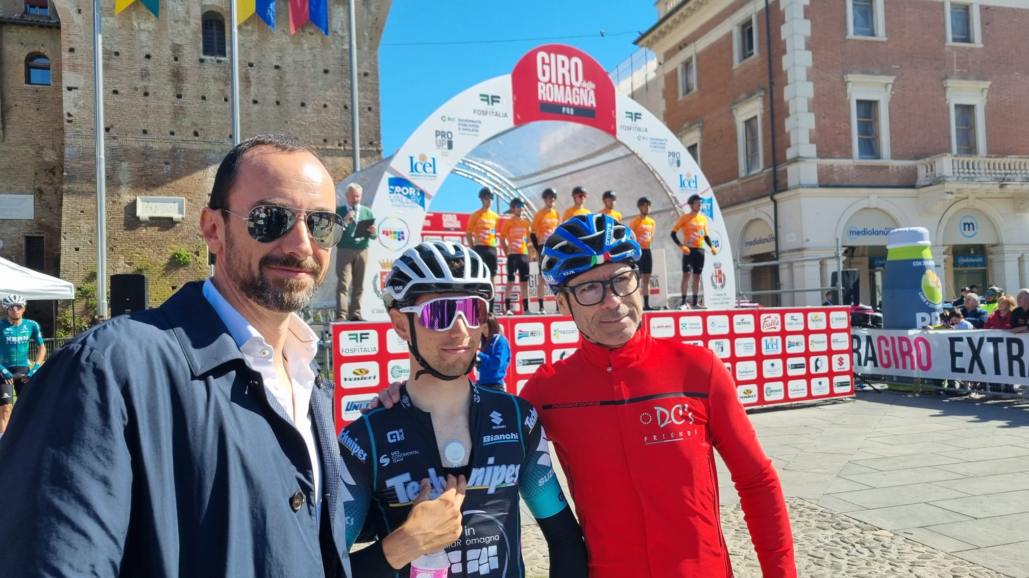 GVM Assistance al Giro della Romagna PRO per il monitoraggio cardiologico degli atleti 